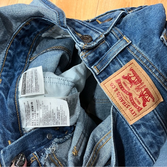 Levi’s Orange Tab Shortalls - Picture 7 of 9
